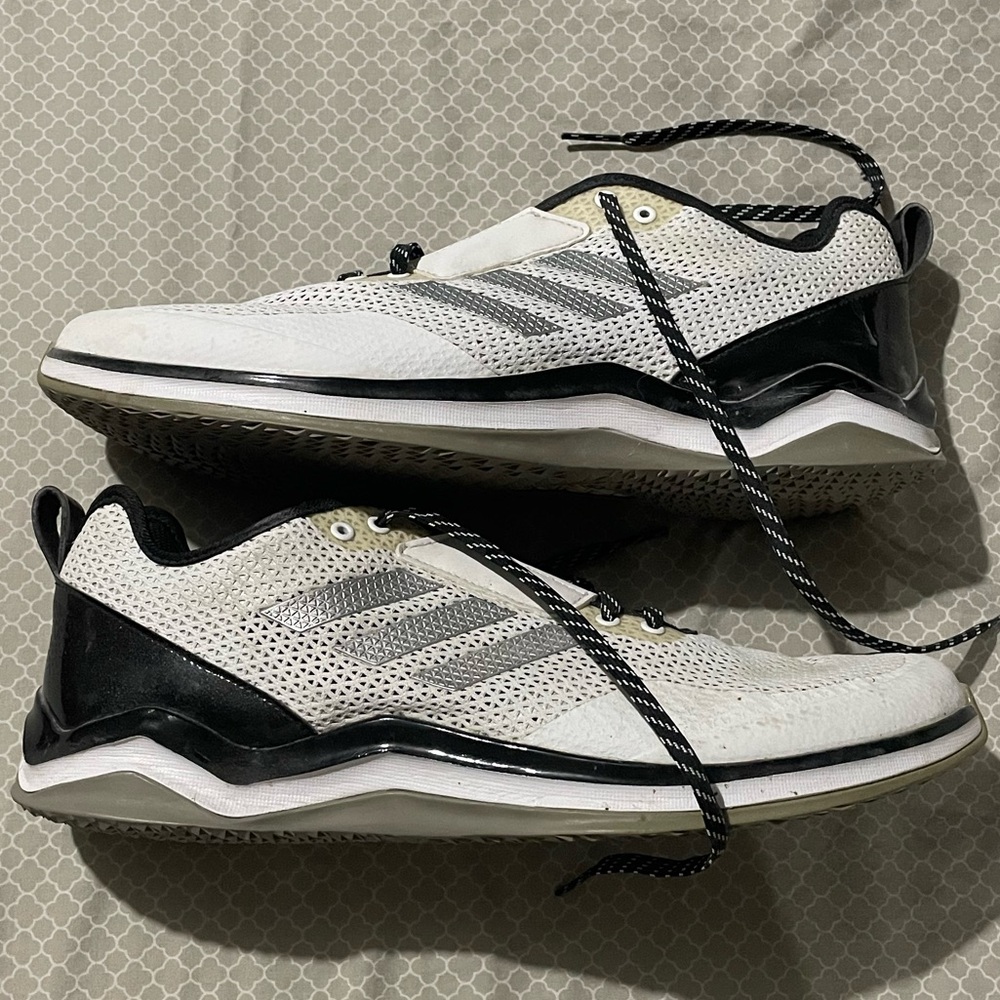 Adidas Golf Black, Gray and White Shoes Size 13